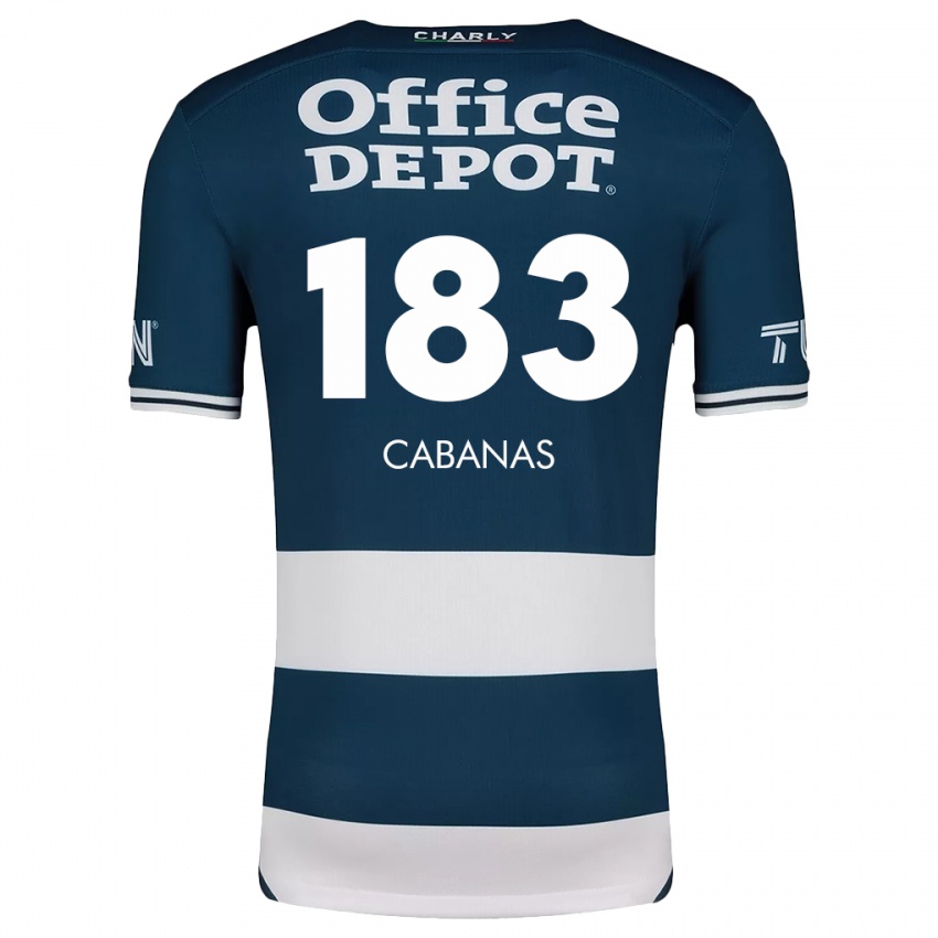 Criança Camisola Mauricio Cabañas #183 Branco Azulado Principal 2024/25 Camisa