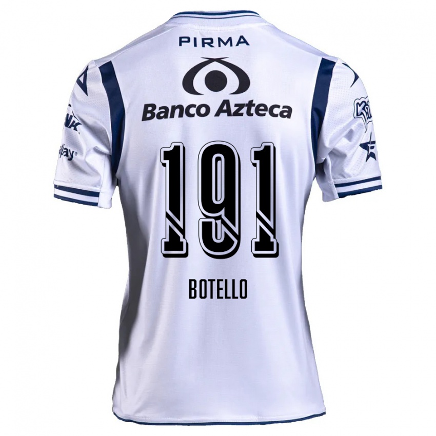 Criança Camisola Octavio Botello #191 Branco Azul Marinho Principal 2024/25 Camisa