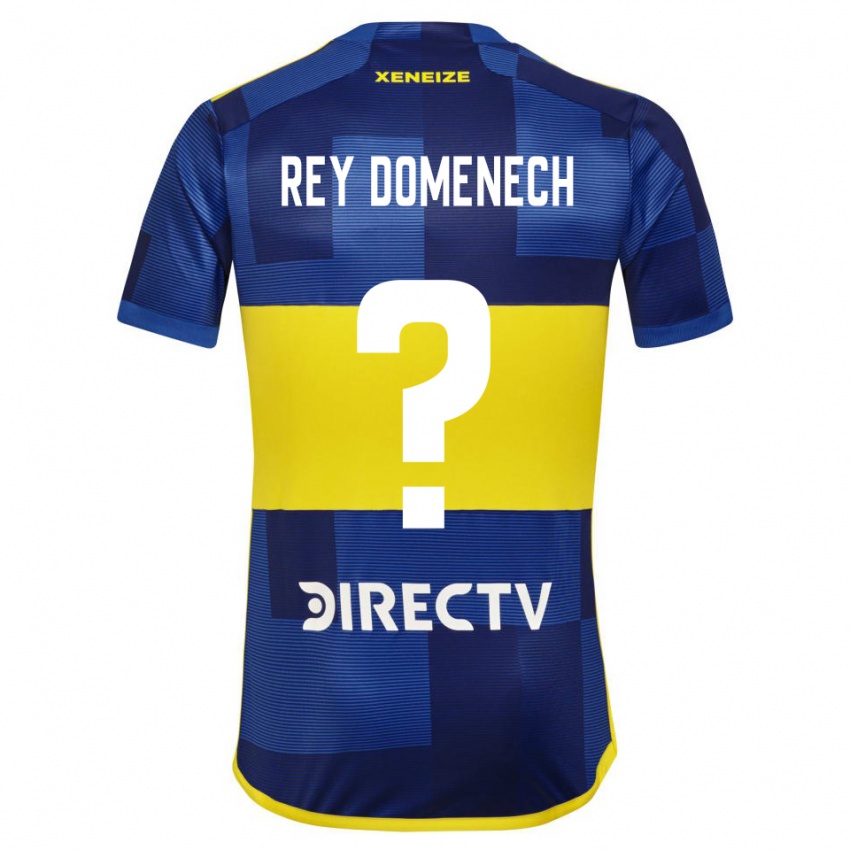 Criança Camisola Camilo Rey Domenech #0 Azul Amarelo Principal 2024/25 Camisa