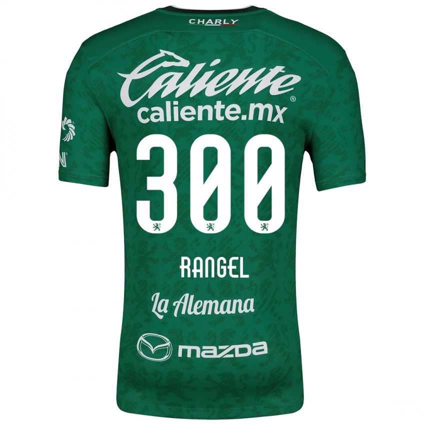 Criança Camisola Luis Rangel #300 Verde Branco Principal 2024/25 Camisa