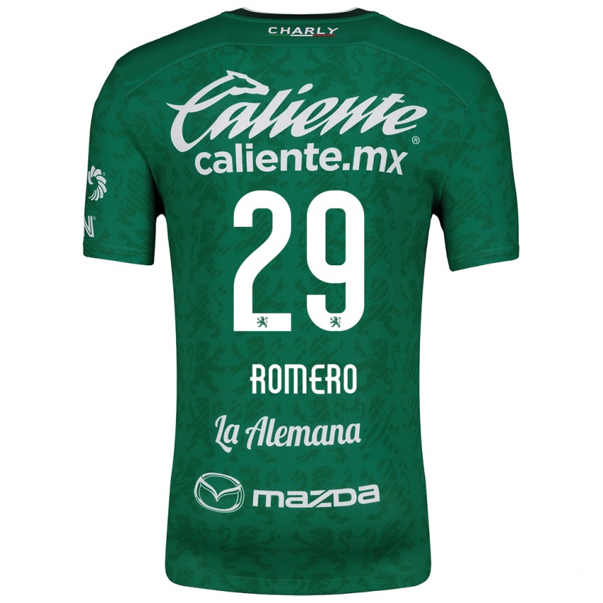 Criança Camisola Lucas Romero #29 Verde Branco Principal 2024/25 Camisa