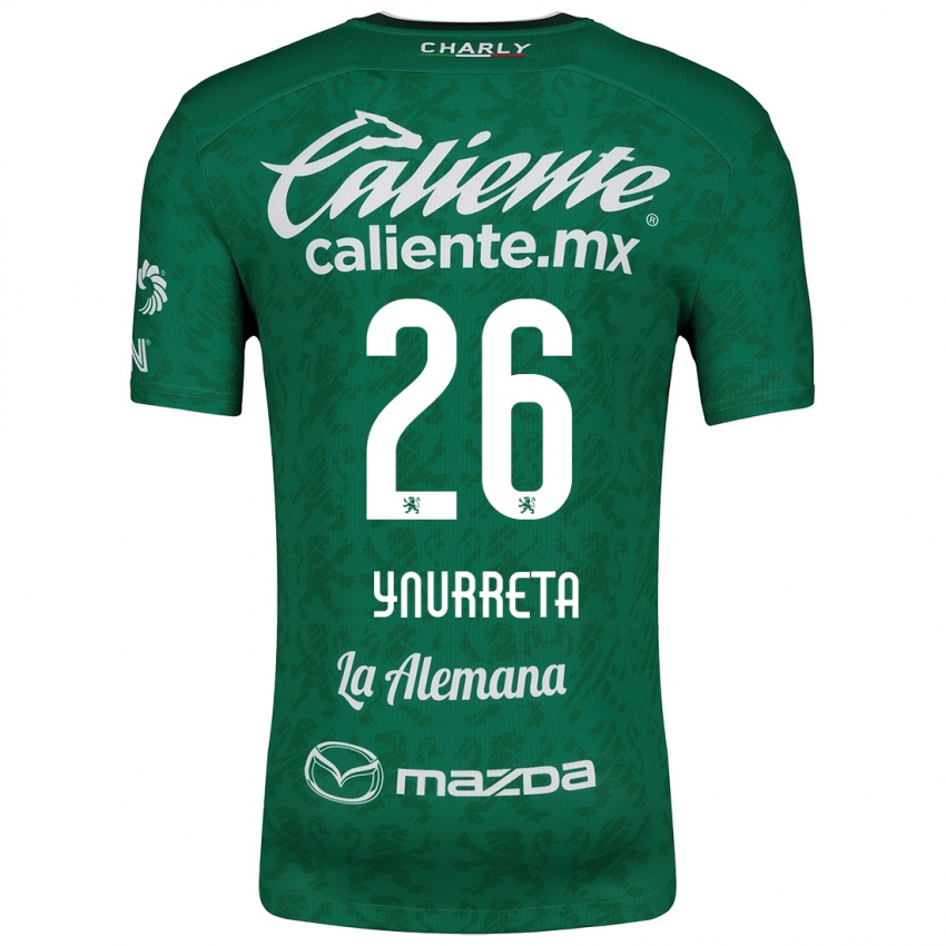 Criança Camisola Alexandra Hernández Ynurreta #26 Verde Branco Principal 2024/25 Camisa