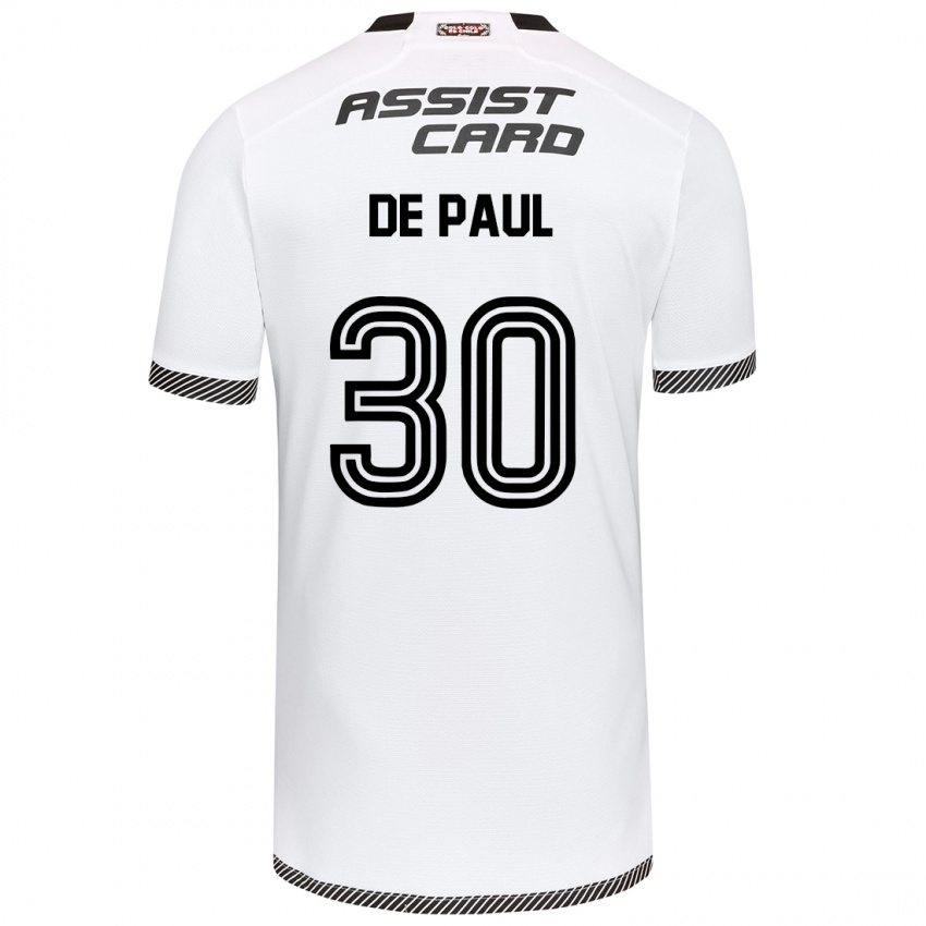 Criança Camisola Fernando De Paul #30 Branco Preto Principal 2024/25 Camisa