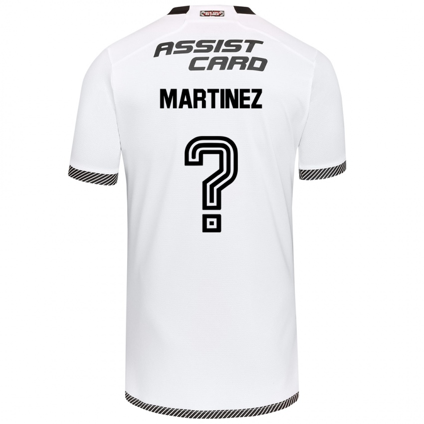 Criança Camisola Iván Martínez #0 Branco Preto Principal 2024/25 Camisa