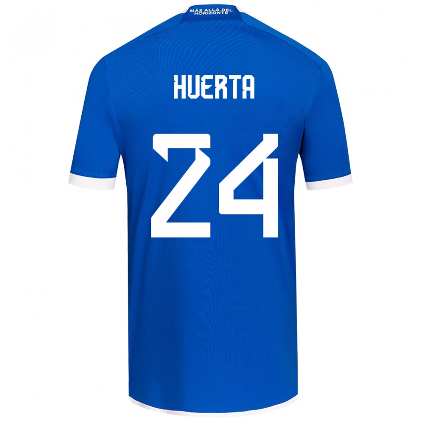 Criança Camisola Renato Huerta #24 Branco Azulado Principal 2024/25 Camisa