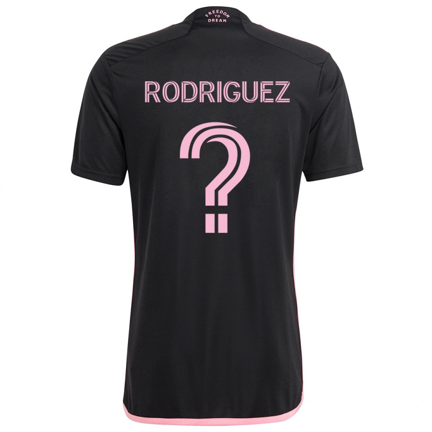 Criança Camisola Emerson Rodríguez #0 Preto Alternativa 2024/25 Camisa