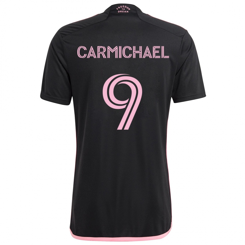 Criança Camisola Ryan Carmichael #9 Preto Alternativa 2024/25 Camisa