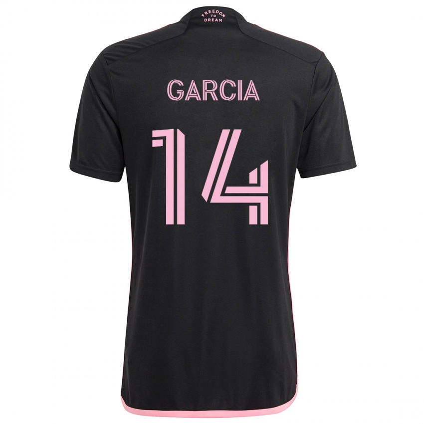 Criança Camisola Santiago Garcia #14 Preto Alternativa 2024/25 Camisa