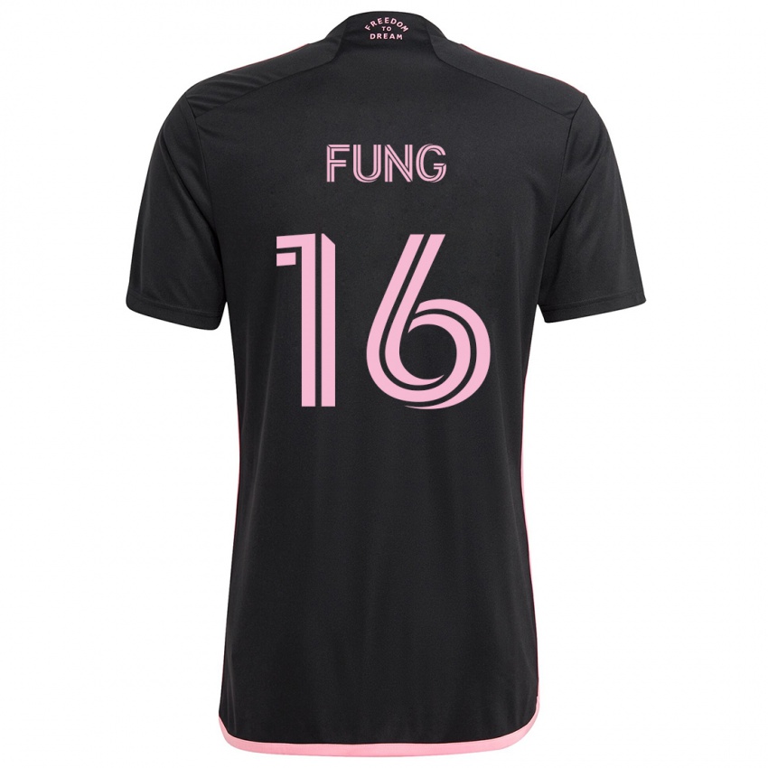 Criança Camisola Victor Fung #16 Preto Alternativa 2024/25 Camisa