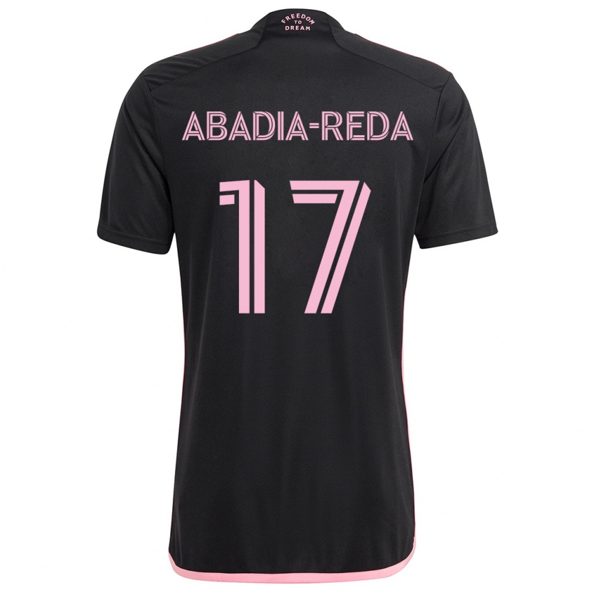 Criança Camisola Ezequiel Abadia-Reda #17 Preto Alternativa 2024/25 Camisa