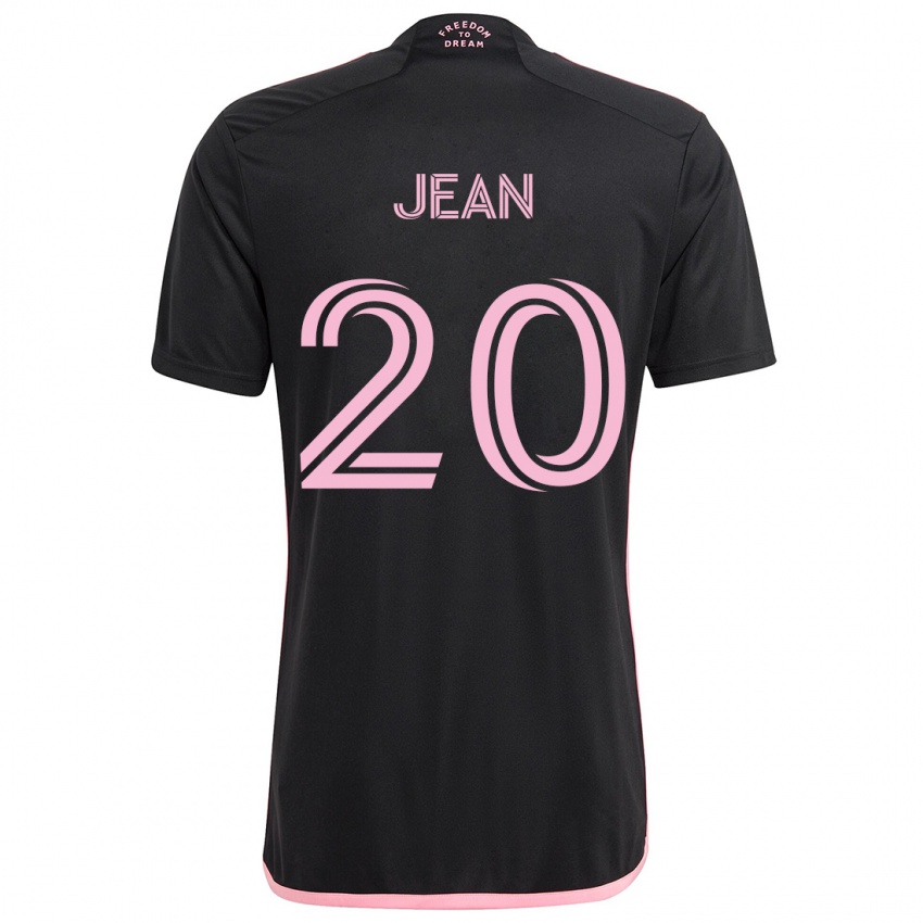 Criança Camisola Corentin Jean #20 Preto Alternativa 2024/25 Camisa