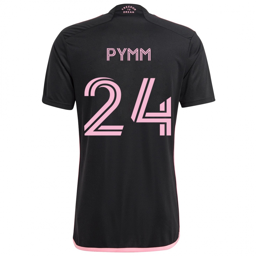 Criança Camisola Jack Pymm #24 Preto Alternativa 2024/25 Camisa