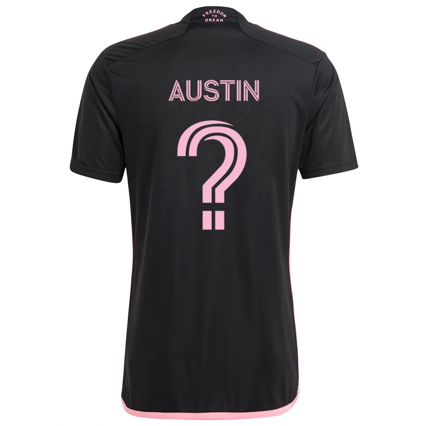 Criança Camisola Tyler Austin #0 Preto Alternativa 2024/25 Camisa