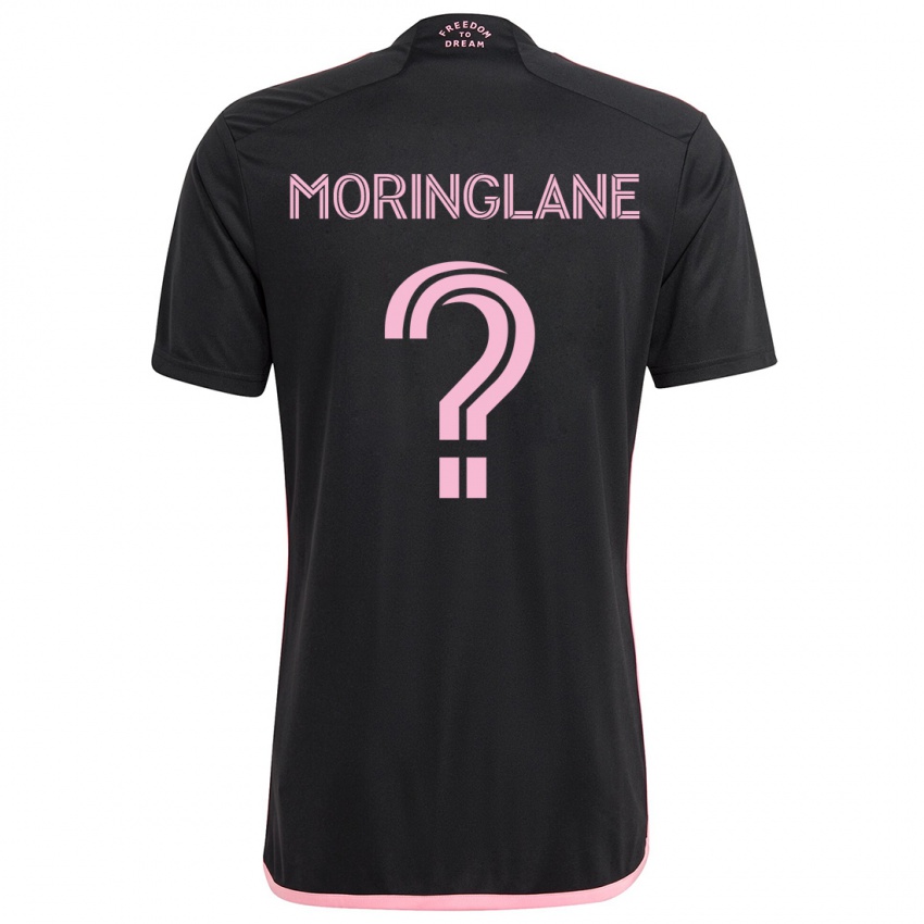 Criança Camisola Luis Moringlane #0 Preto Alternativa 2024/25 Camisa