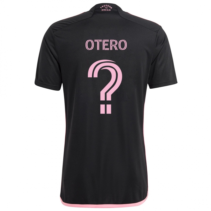 Criança Camisola Sebastián Otero #0 Preto Alternativa 2024/25 Camisa