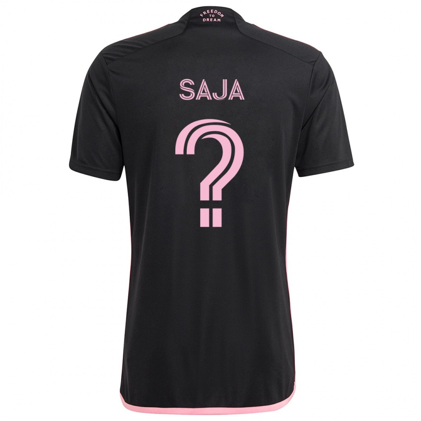 Criança Camisola Mateo Saja #0 Preto Alternativa 2024/25 Camisa