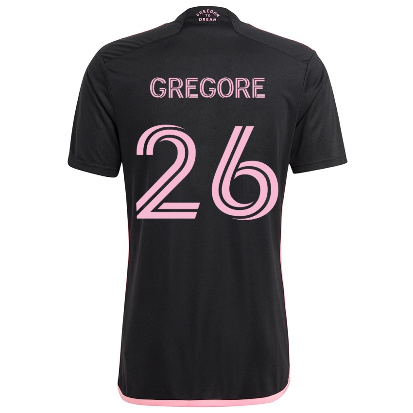 Criança Camisola Gregore #26 Preto Alternativa 2024/25 Camisa