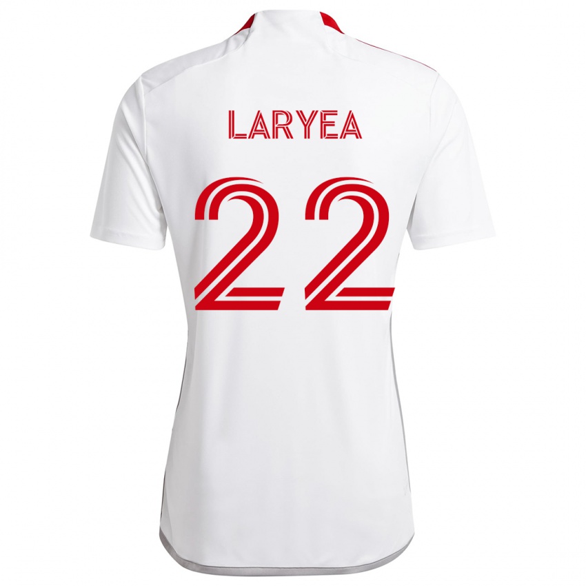 Criança Camisola Richie Laryea #22 Branco Vermelho Alternativa 2024/25 Camisa