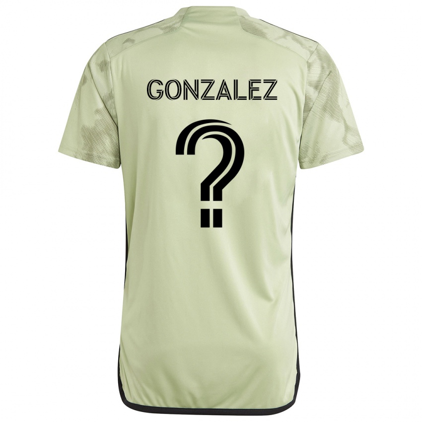 Criança Camisola Mario González #0 Luz Verde Alternativa 2024/25 Camisa