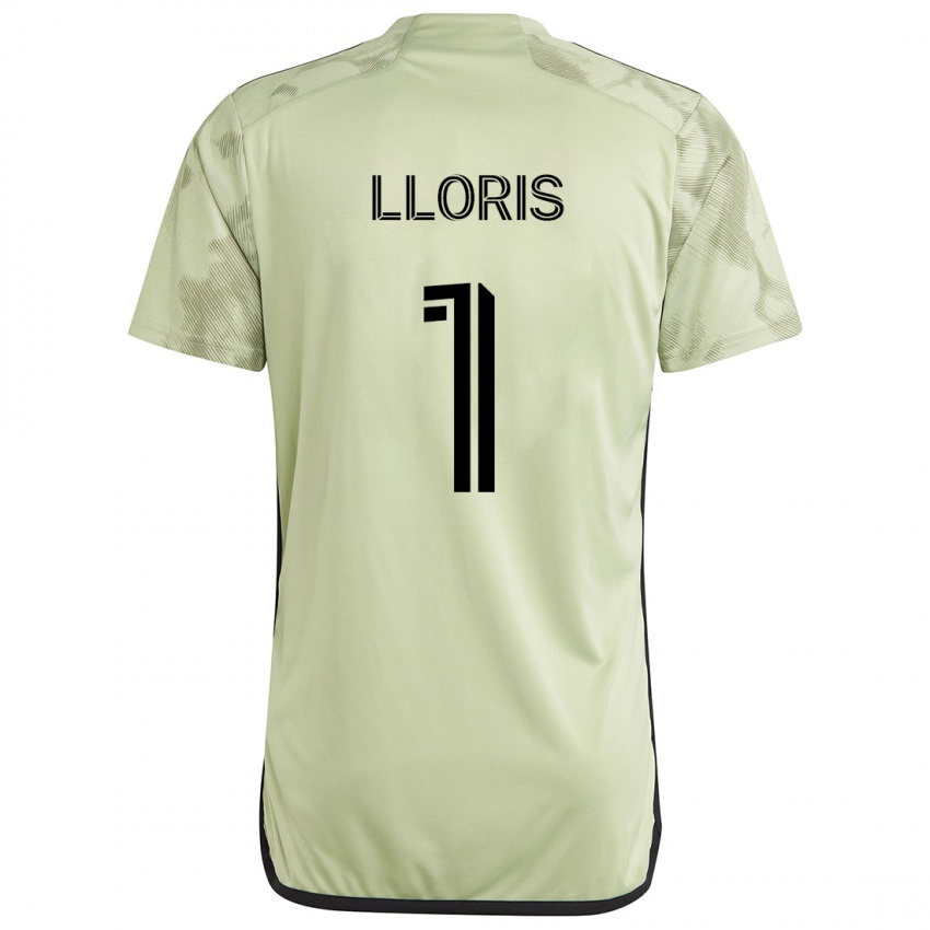 Criança Camisola Hugo Lloris #1 Luz Verde Alternativa 2024/25 Camisa