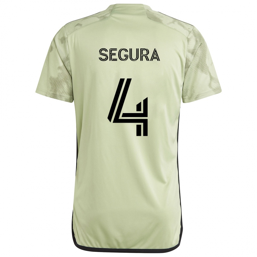 Criança Camisola Eddie Segura #4 Luz Verde Alternativa 2024/25 Camisa