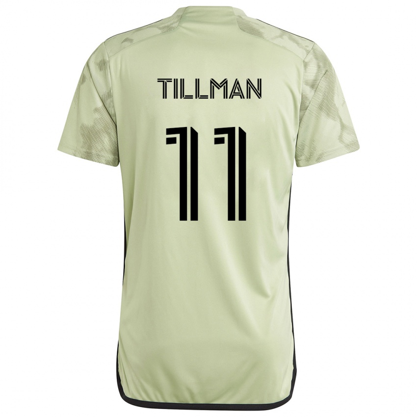 Criança Camisola Timothy Tillman #11 Luz Verde Alternativa 2024/25 Camisa