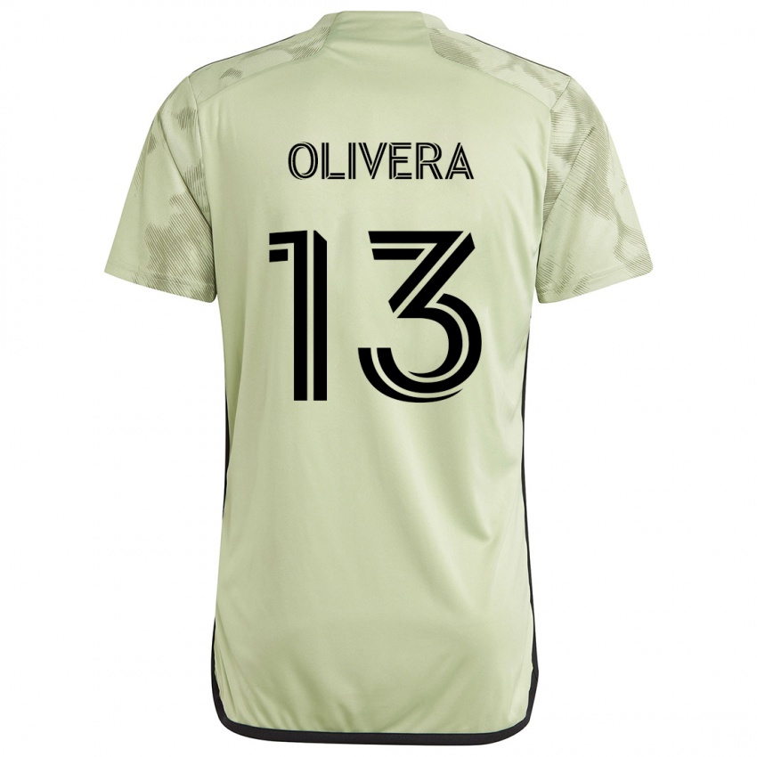 Criança Camisola Cristian Olivera #13 Luz Verde Alternativa 2024/25 Camisa