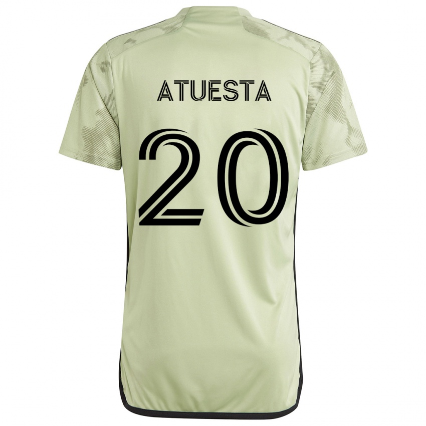 Criança Camisola Eduard Atuesta #20 Luz Verde Alternativa 2024/25 Camisa