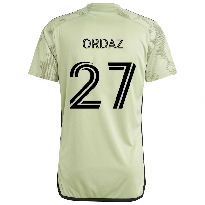 Criança Camisola Nathan Ordaz #27 Luz Verde Alternativa 2024/25 Camisa