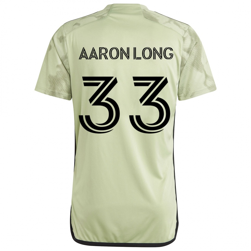 Criança Camisola Aaron Long #33 Luz Verde Alternativa 2024/25 Camisa