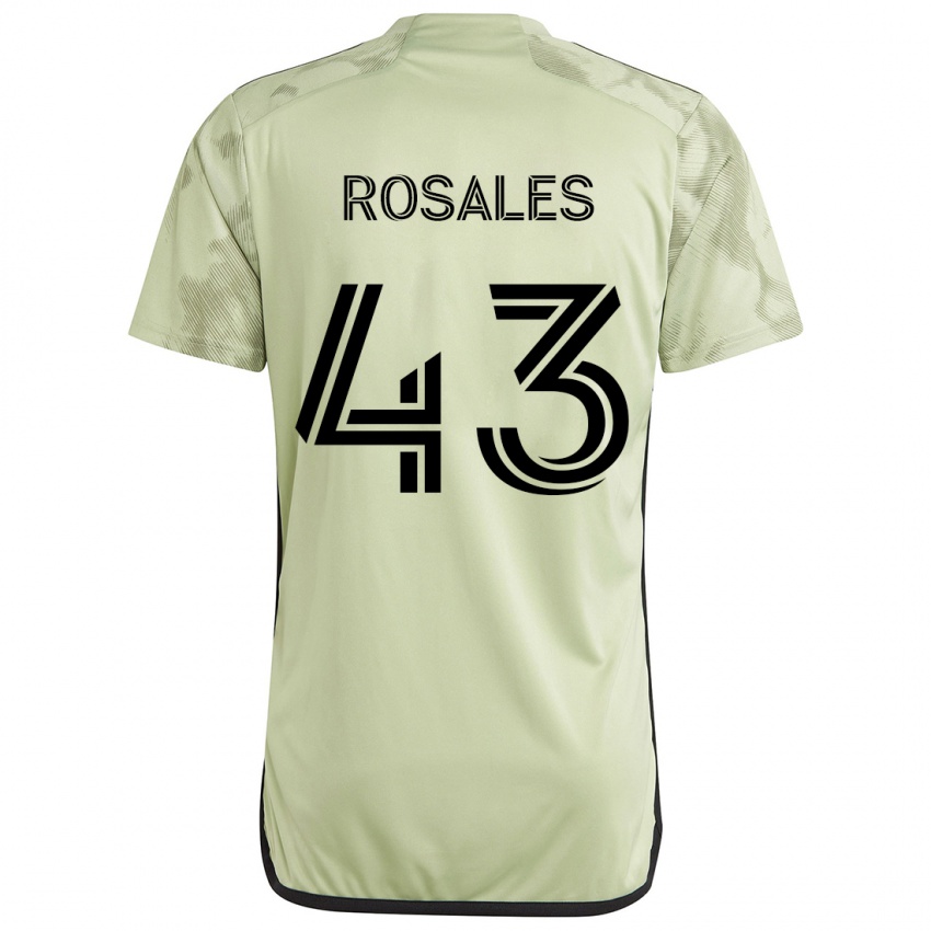 Criança Camisola Diego Rosales #43 Luz Verde Alternativa 2024/25 Camisa