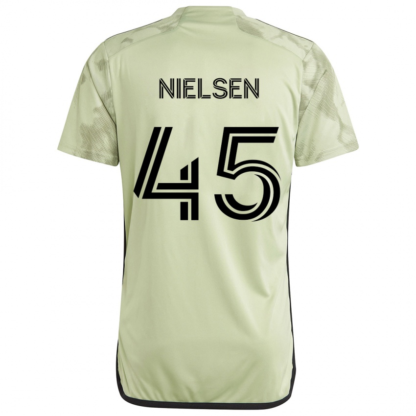 Criança Camisola Kenny Nielsen #45 Luz Verde Alternativa 2024/25 Camisa