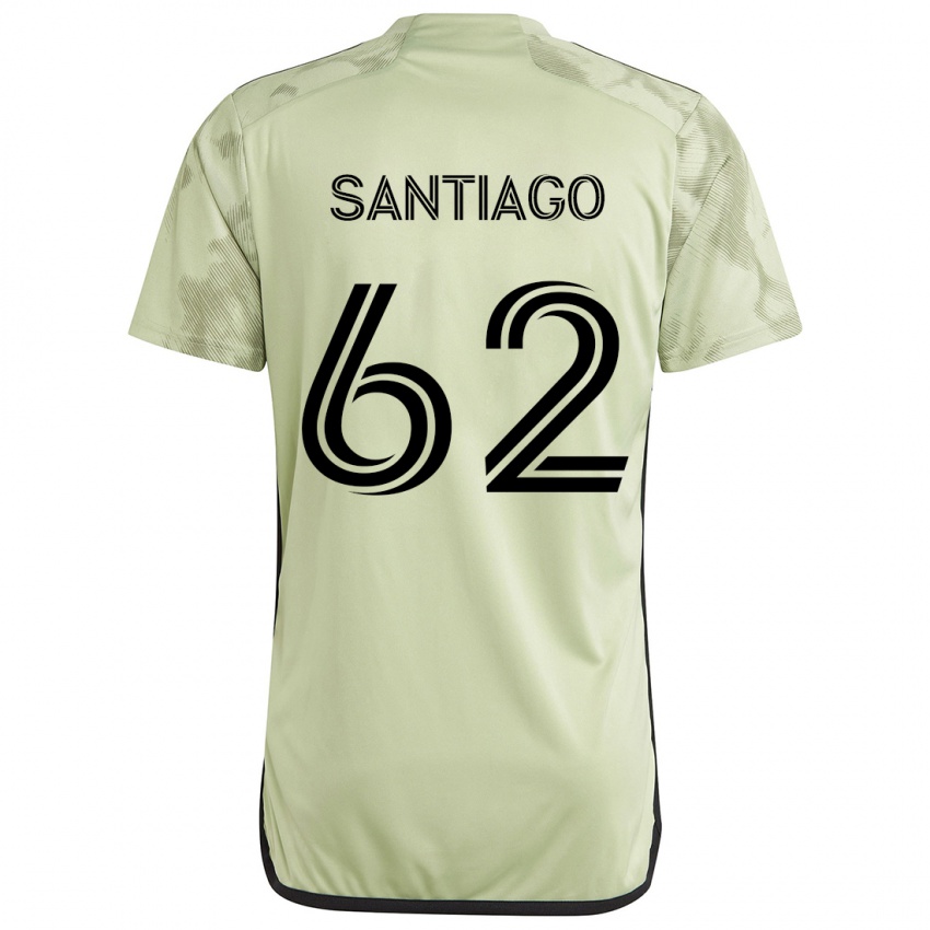 Criança Camisola Joshua Santiago #62 Luz Verde Alternativa 2024/25 Camisa