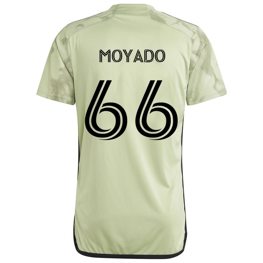 Criança Camisola Bryan Moyado #66 Luz Verde Alternativa 2024/25 Camisa