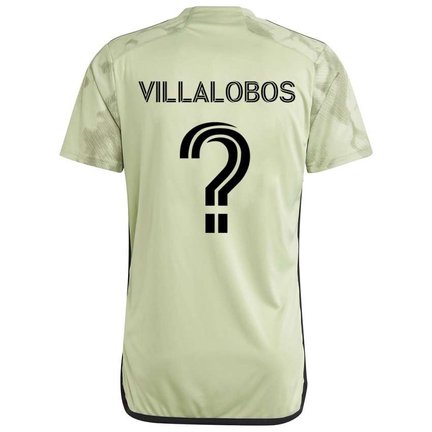 Criança Camisola Kristian Villalobos #0 Luz Verde Alternativa 2024/25 Camisa