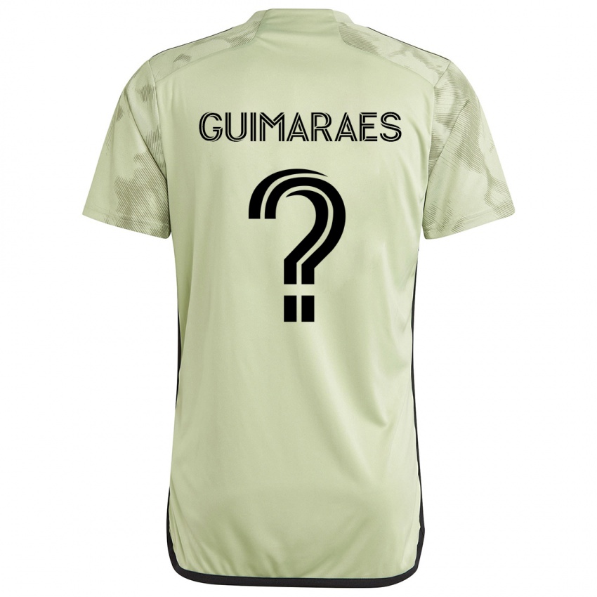 Criança Camisola Pedro Guimaraes #0 Luz Verde Alternativa 2024/25 Camisa