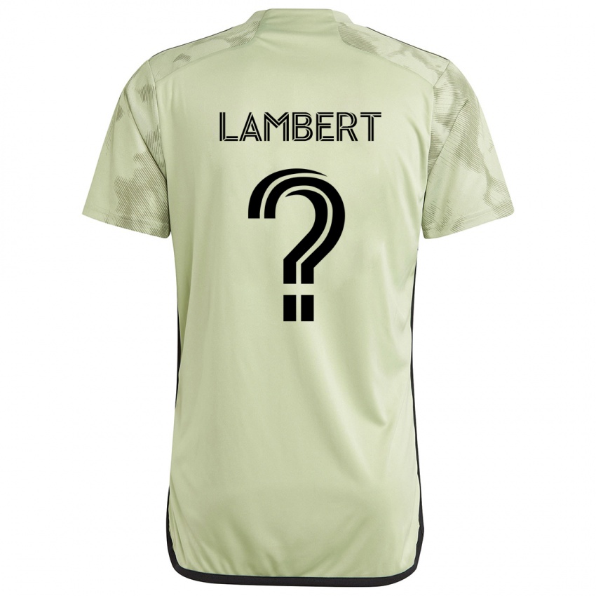 Criança Camisola Liam Lambert #0 Luz Verde Alternativa 2024/25 Camisa