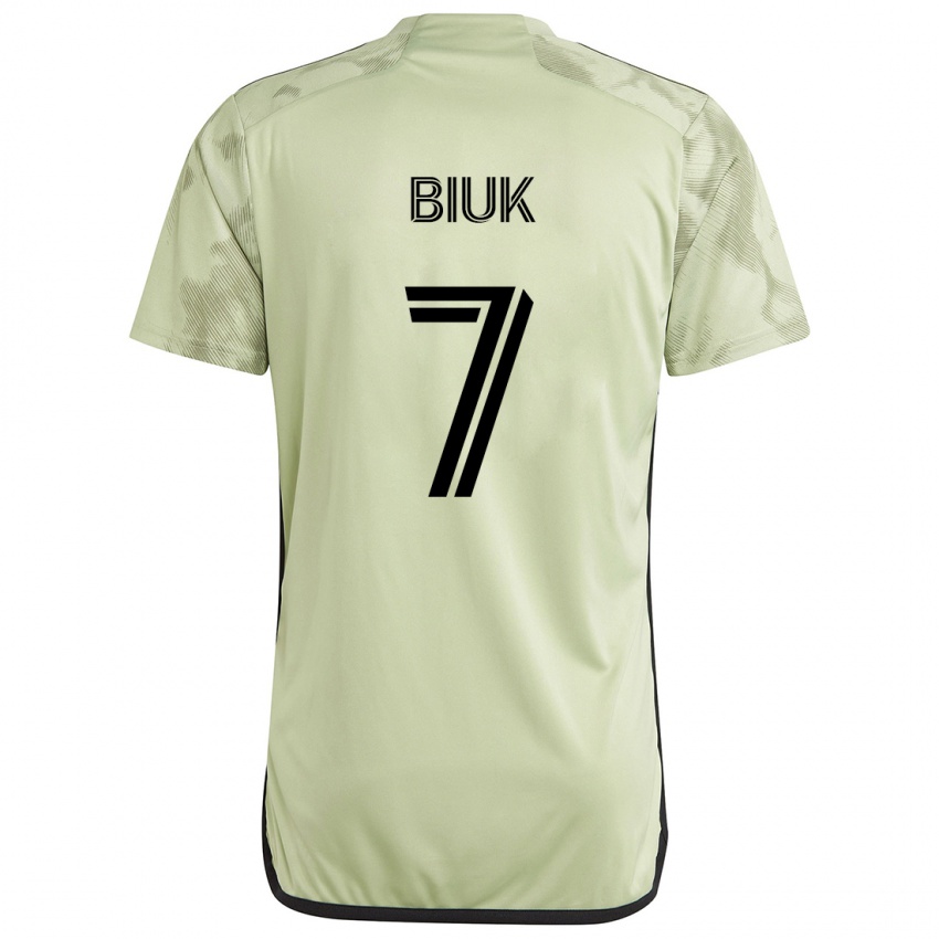 Criança Camisola Stipe Biuk #7 Luz Verde Alternativa 2024/25 Camisa