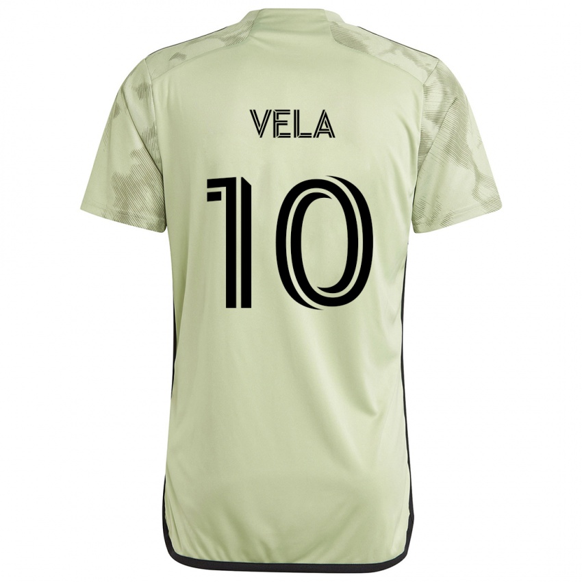 Criança Camisola Carlos Vela #10 Luz Verde Alternativa 2024/25 Camisa