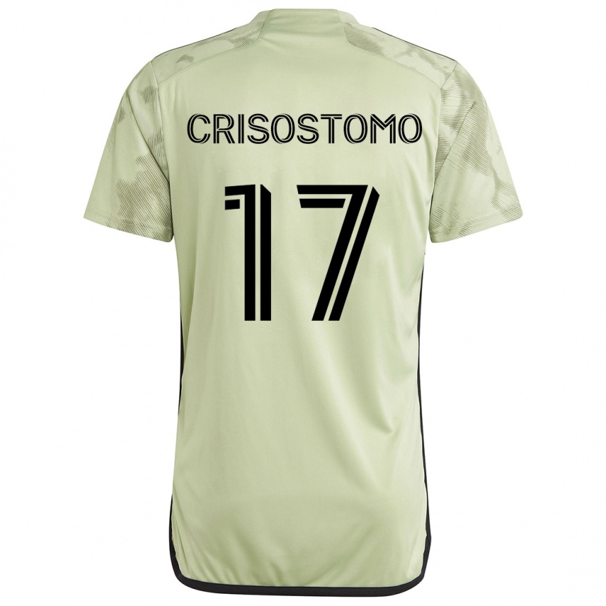 Criança Camisola Danny Crisostomo #17 Luz Verde Alternativa 2024/25 Camisa