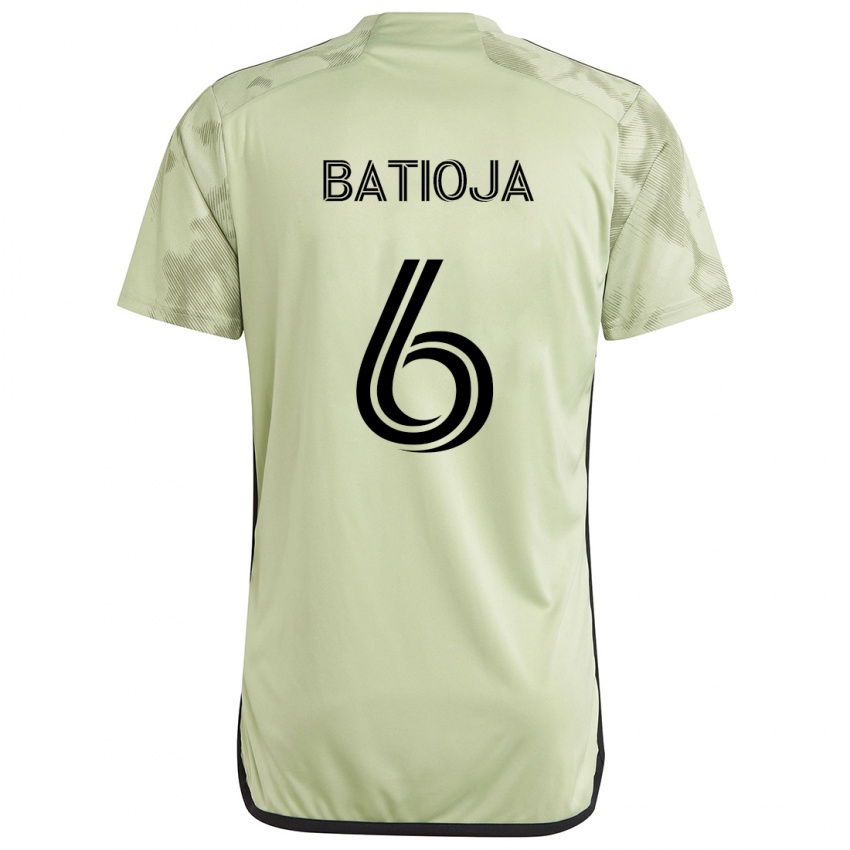 Criança Camisola Jeremy Batioja #6 Luz Verde Alternativa 2024/25 Camisa