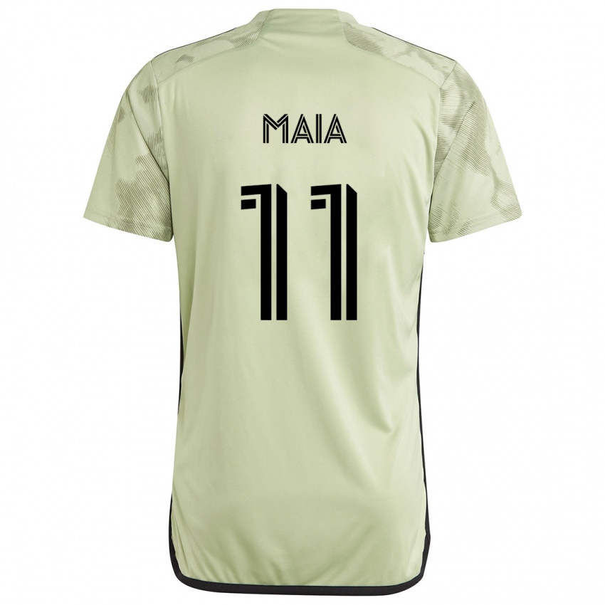 Criança Camisola Matheus Maia #11 Luz Verde Alternativa 2024/25 Camisa