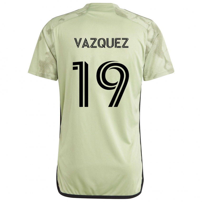 Criança Camisola Favian Vazquez #19 Luz Verde Alternativa 2024/25 Camisa