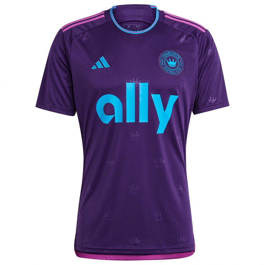 Criança Camisola Justin Meram #22 Roxo Azulado Alternativa 2024/25 Camisa