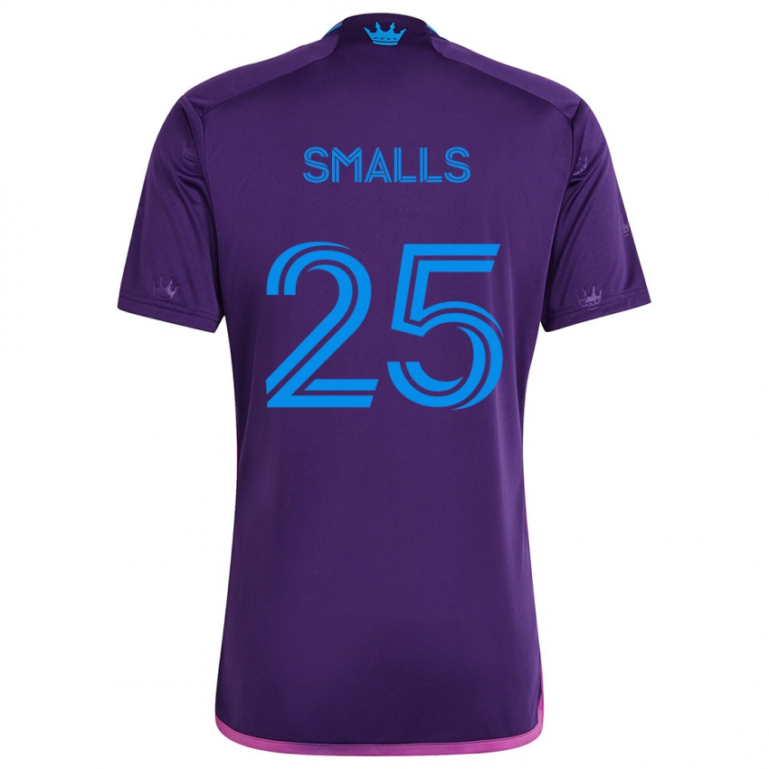 Criança Camisola Tyger Smalls #25 Roxo Azulado Alternativa 2024/25 Camisa