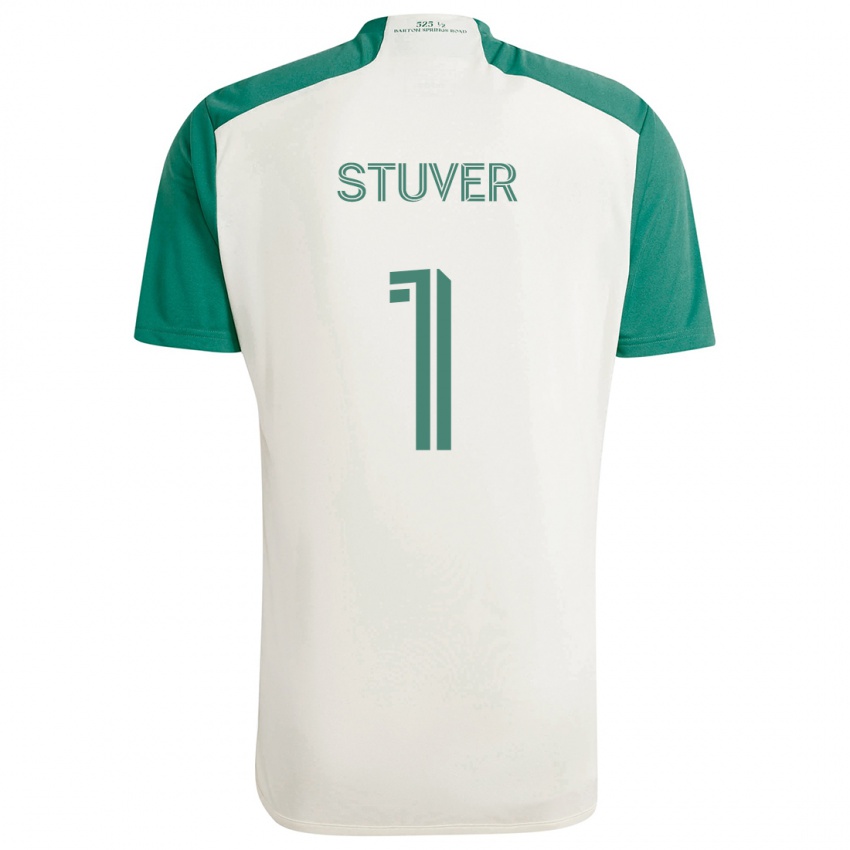 Criança Camisola Brad Stuver #1 Cores Bronzeadas Verde Alternativa 2024/25 Camisa