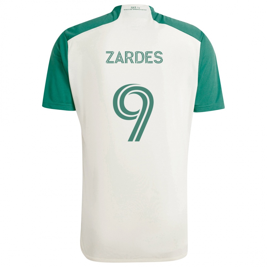 Criança Camisola Gyasi Zardes #9 Cores Bronzeadas Verde Alternativa 2024/25 Camisa