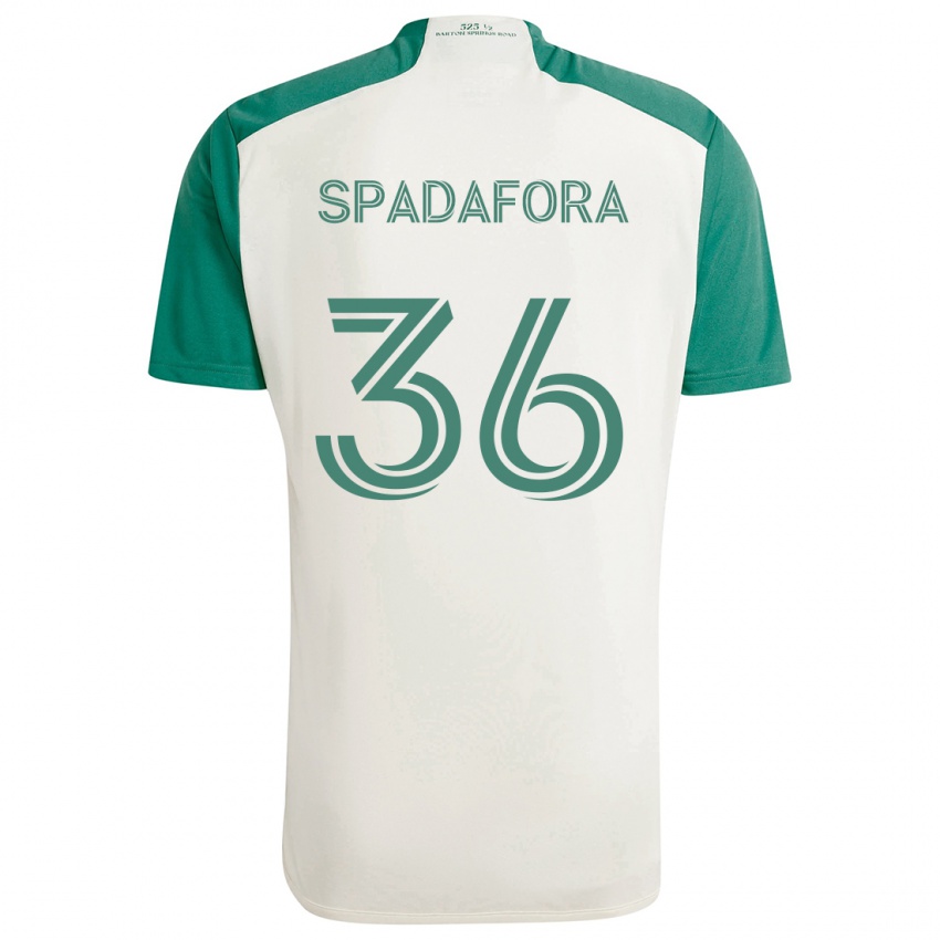 Criança Camisola Luke Spadafora #36 Cores Bronzeadas Verde Alternativa 2024/25 Camisa