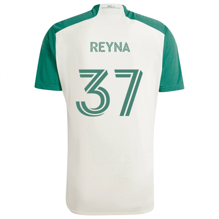 Criança Camisola Joah Reyna #37 Cores Bronzeadas Verde Alternativa 2024/25 Camisa