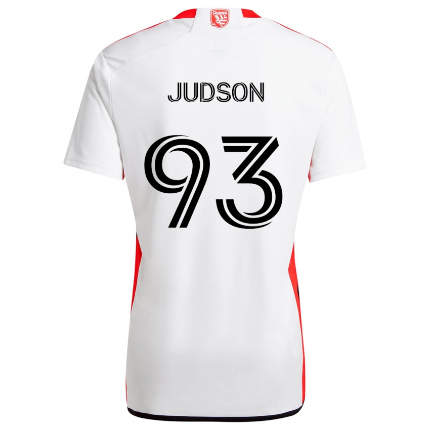 Criança Camisola Judson #93 Branco Vermelho Alternativa 2024/25 Camisa